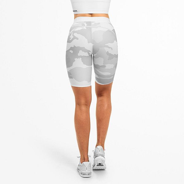 Better Bodies Chelsea Shorts - White Camo Detail 2