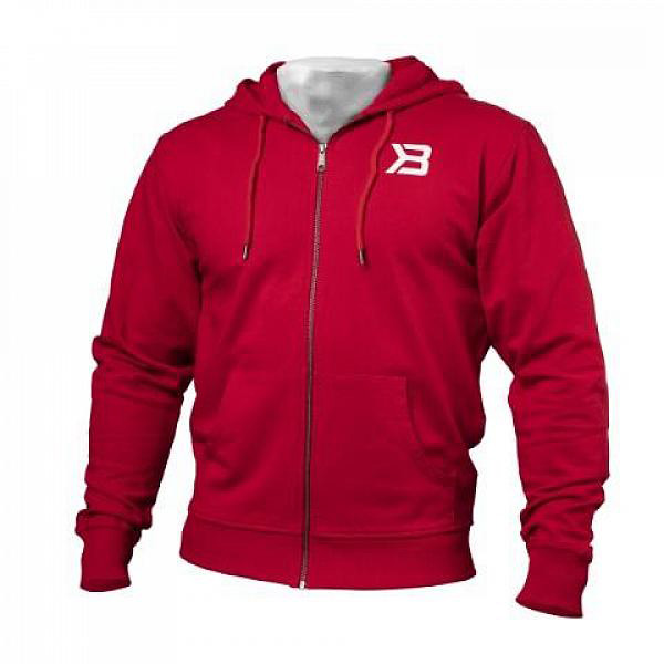 Better Bodies Jersey Hoodie - Bright Red