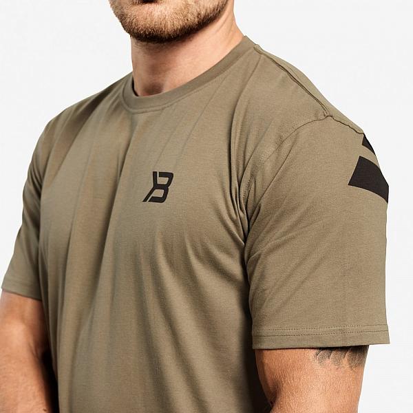 Better Bodies Stanton Oversize Tee - Washed Green Detail 3