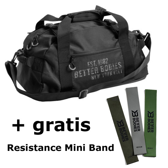 Better Bodies Gym Bag + gratis BB Resistance Mini Band