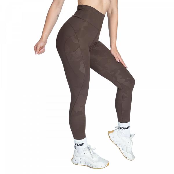 Better Bodies High Waist Leggings - Timber Camo Detail 2