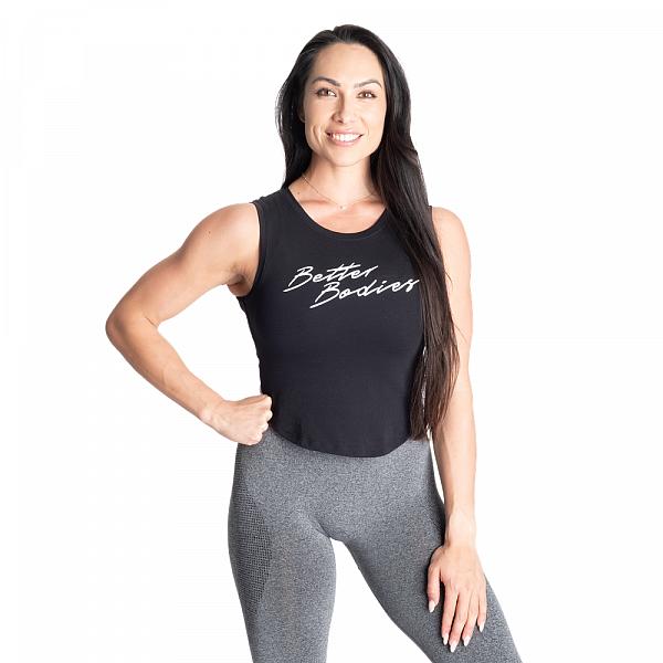 Better Bodies NY Tank - Black/White Detail 1