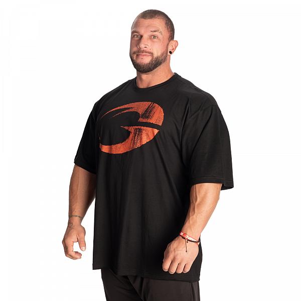 GASP Pump Cover Iron Tee - Black/Flame Detail 3