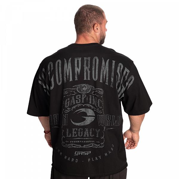 GASP NC Iron Tee - Black Detail 1