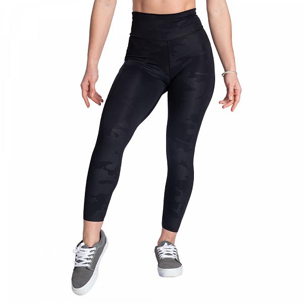 Better Bodies High Waist Leggings - Black Camo V2 Detail 2