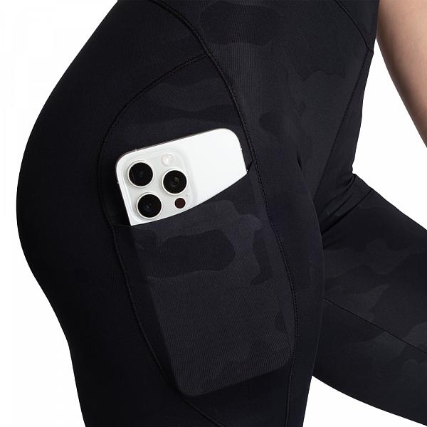 Better Bodies High Waist Leggings - Black Camo V2 Detail 5