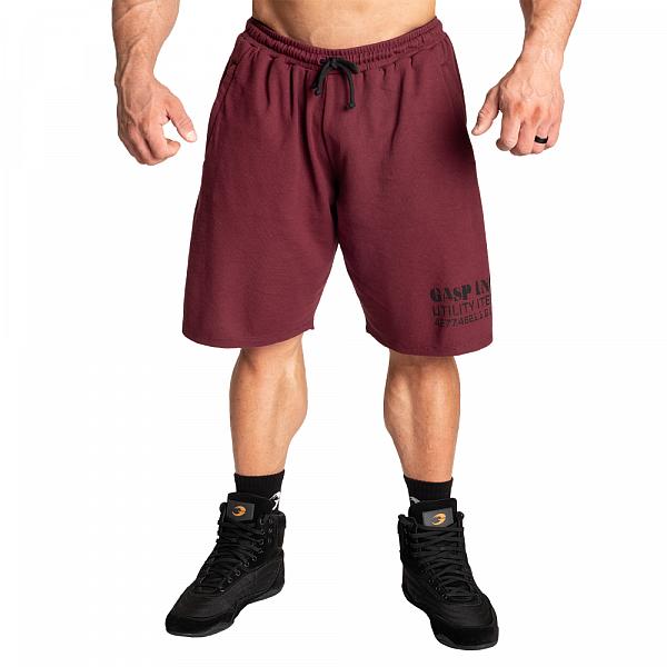 GASP Thermal Shorts - Maroon Detail 1