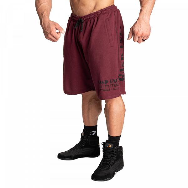 GASP Thermal Shorts - Maroon Detail 2