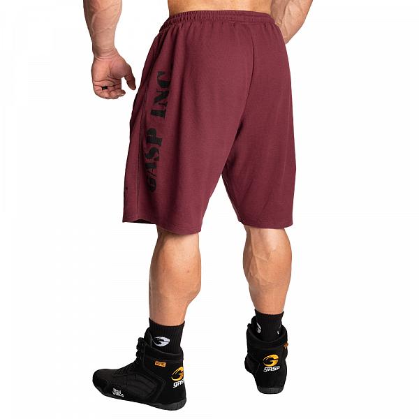 GASP Thermal Shorts - Maroon Detail 3